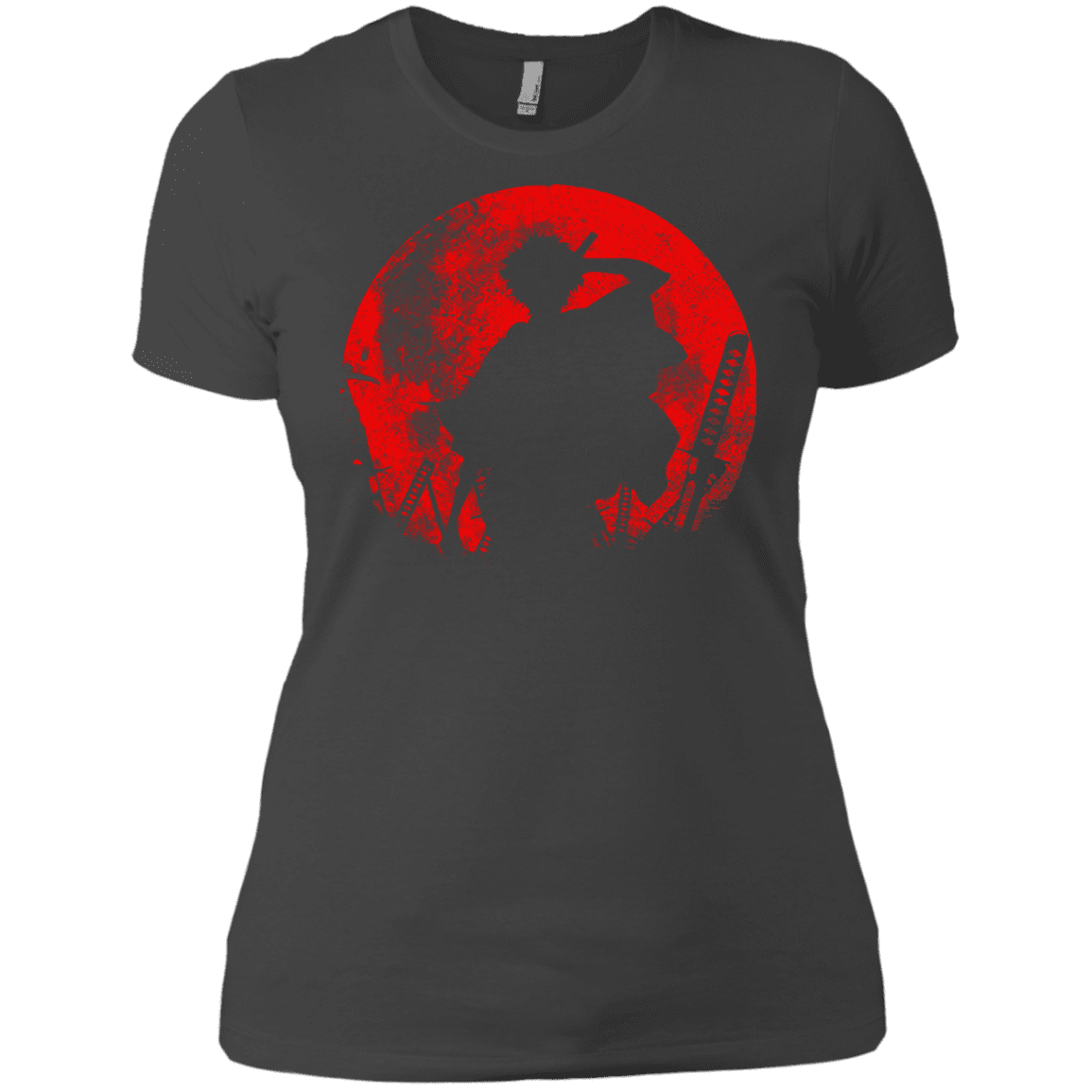 T-Shirts Heavy Metal / X-Small Samurai Swords Women's Premium T-Shirt