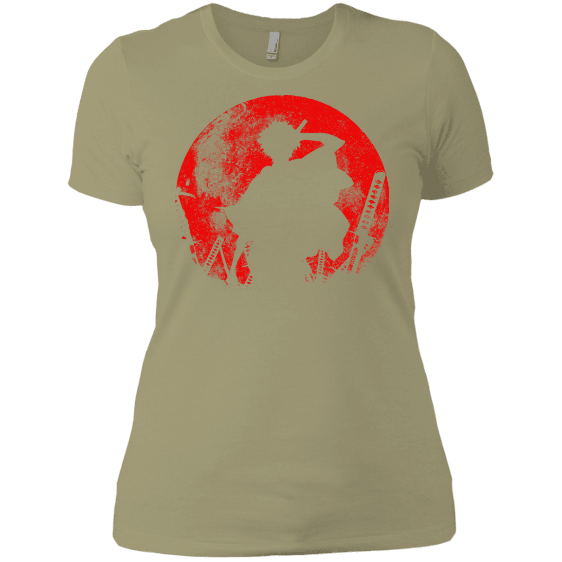 T-Shirts Light Olive / X-Small Samurai Swords Women's Premium T-Shirt