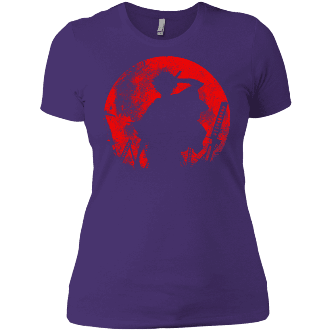 T-Shirts Purple Rush/ / X-Small Samurai Swords Women's Premium T-Shirt