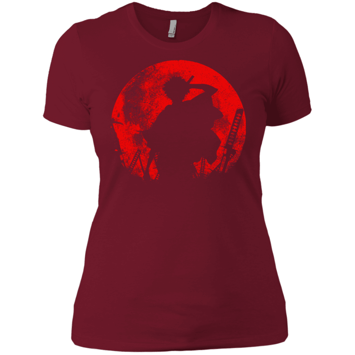 T-Shirts Scarlet / X-Small Samurai Swords Women's Premium T-Shirt