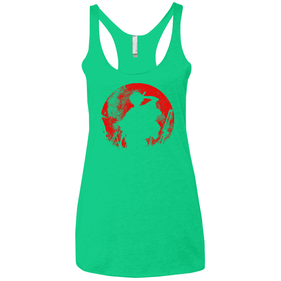 T-Shirts Envy / X-Small Samurai Swords Women's Triblend Racerback Tank