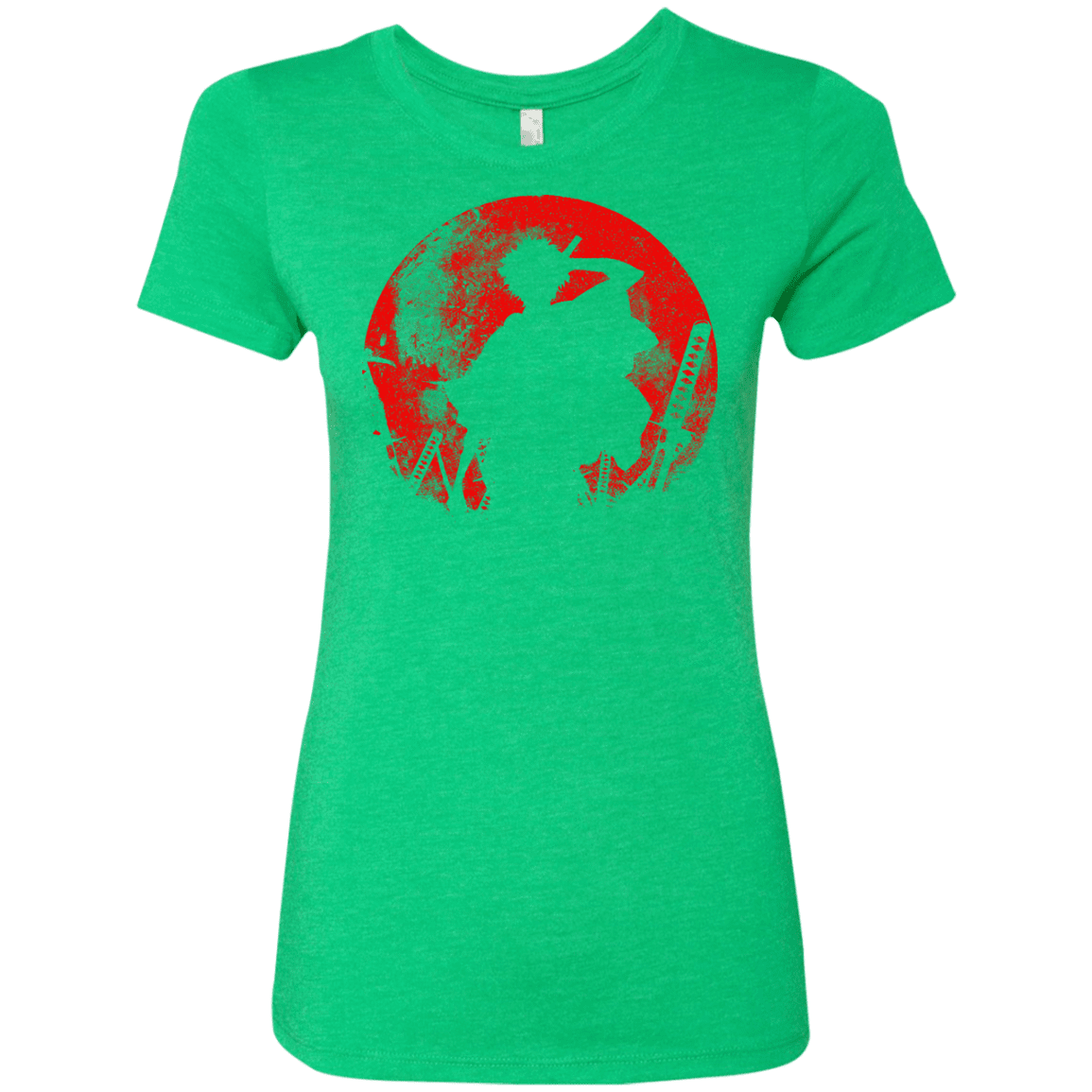 T-Shirts Envy / S Samurai Swords Women's Triblend T-Shirt