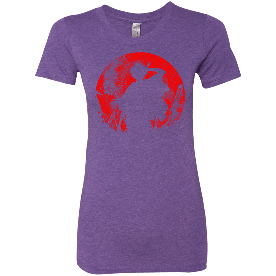 T-Shirts Purple Rush / S Samurai Swords Women's Triblend T-Shirt