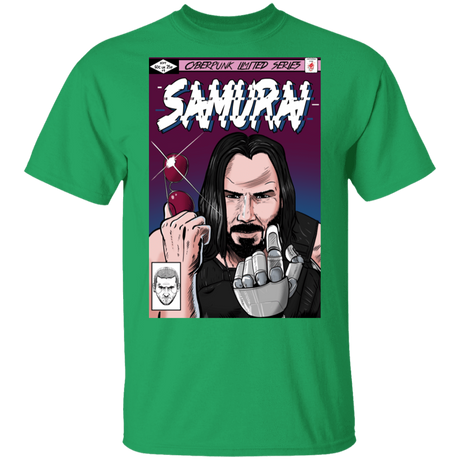 T-Shirts Irish Green / S Samurai T-Shirt