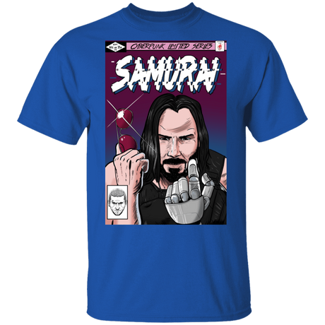 T-Shirts Royal / S Samurai T-Shirt