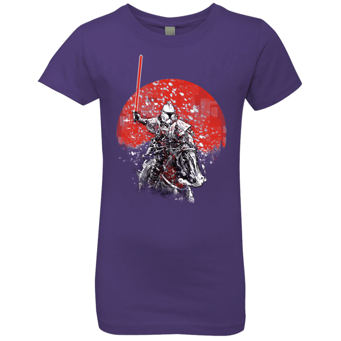 T-Shirts Purple Rush / YXS Samurai Trooper Girls Premium T-Shirt