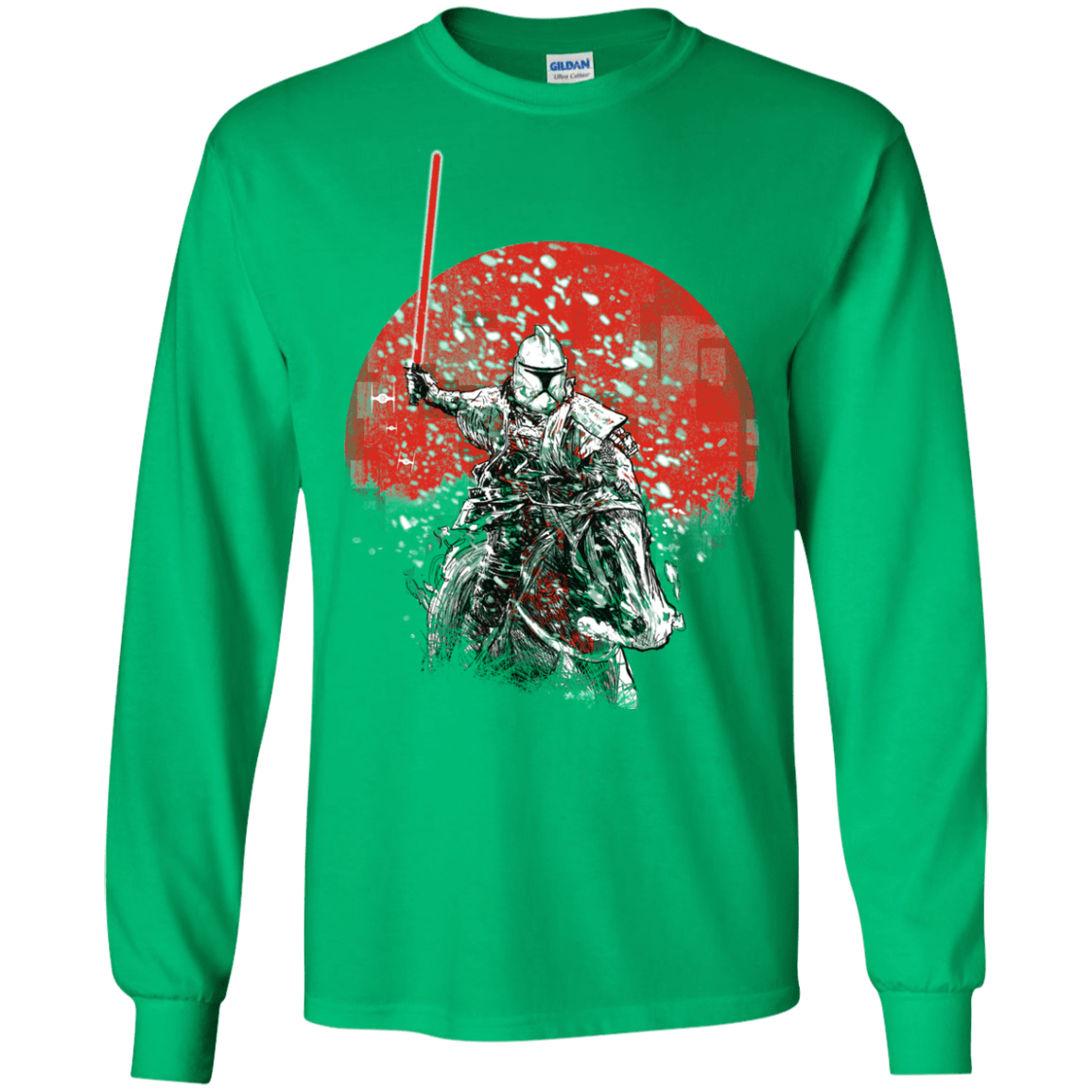 Samurai Trooper Men's Long Sleeve T-Shirt