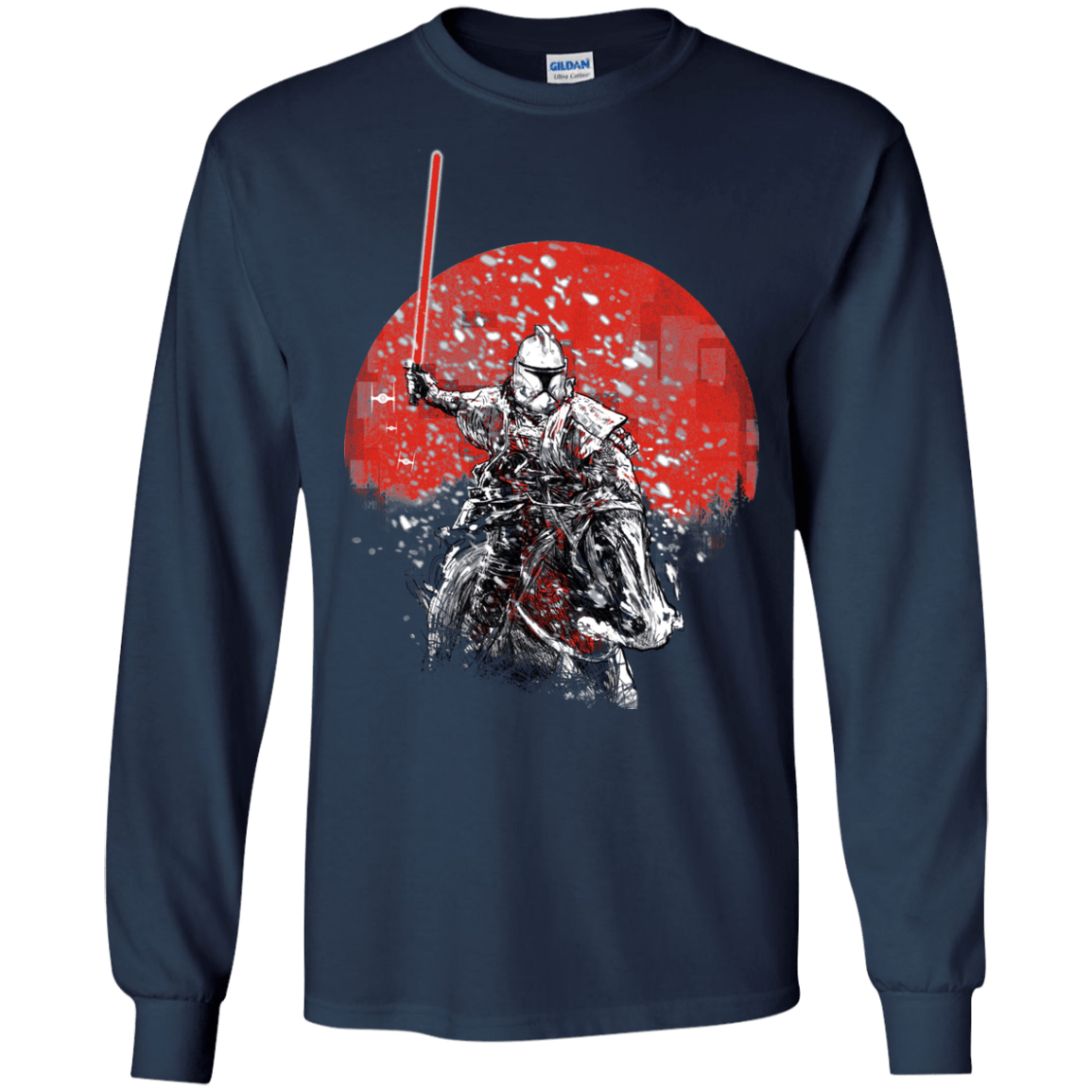 Samurai Trooper Men's Long Sleeve T-Shirt