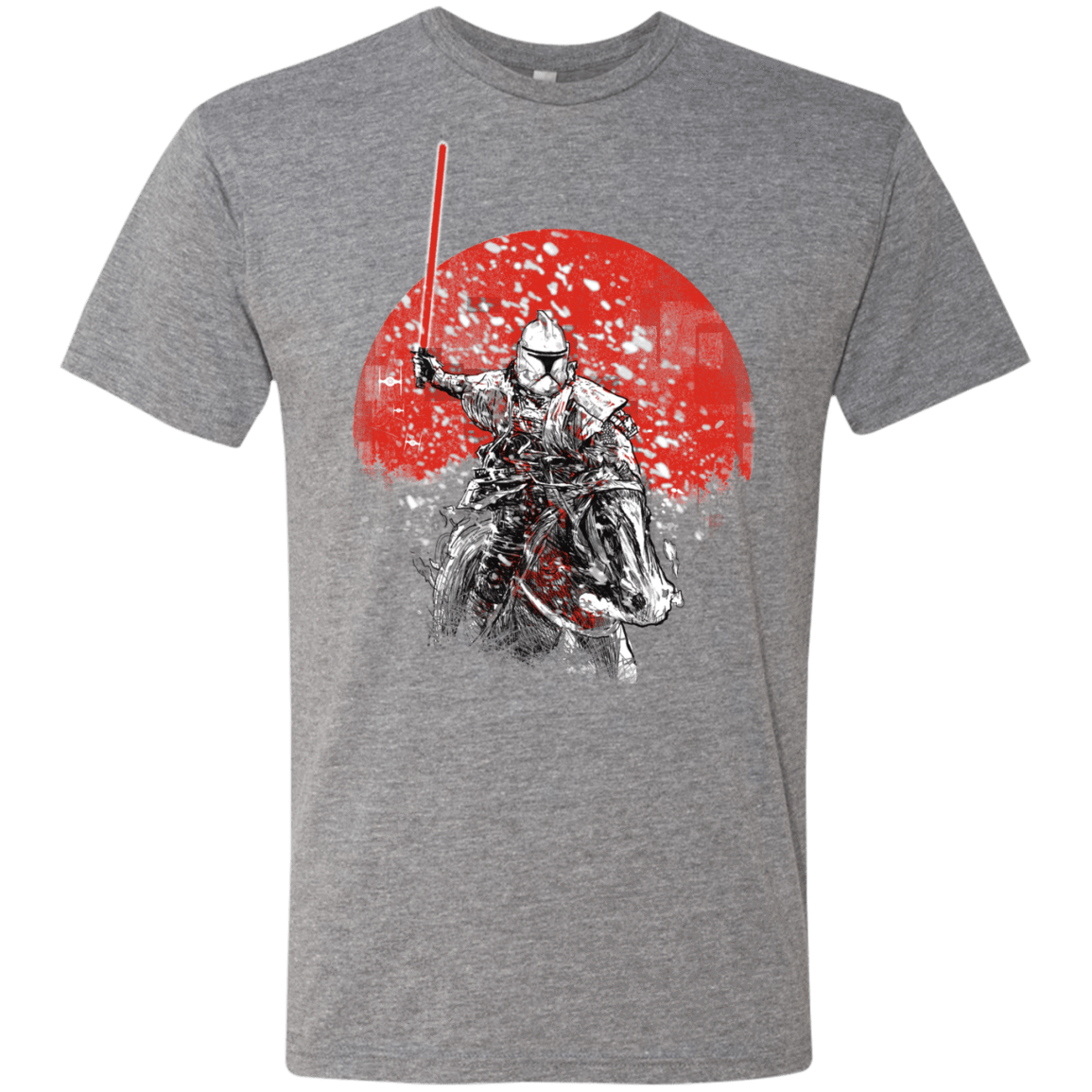 T-Shirts Premium Heather / S Samurai Trooper Men's Triblend T-Shirt
