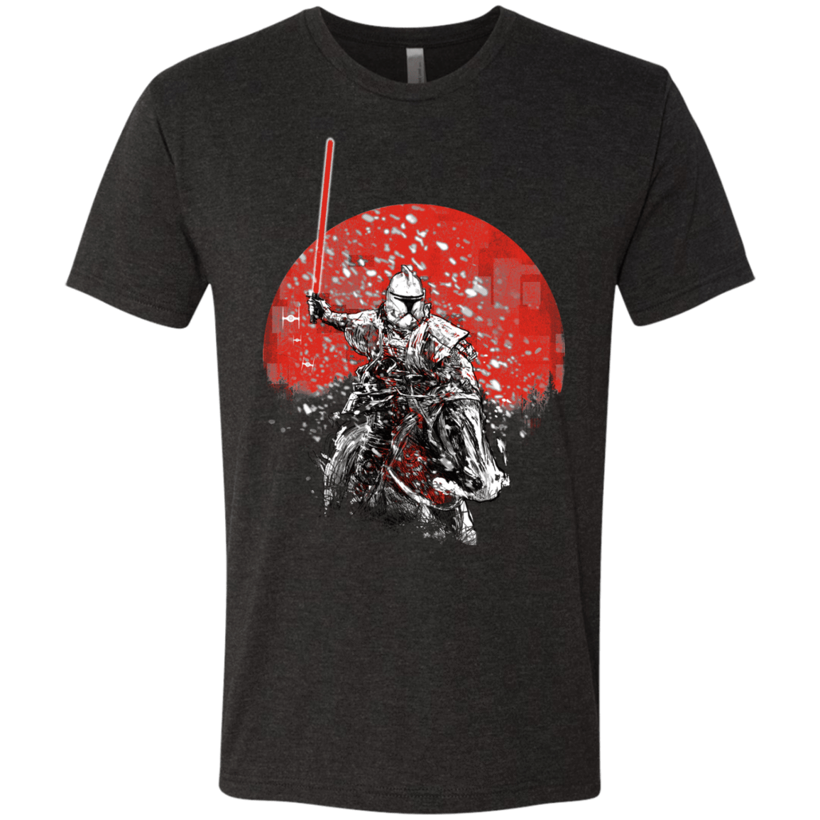 T-Shirts Vintage Black / S Samurai Trooper Men's Triblend T-Shirt