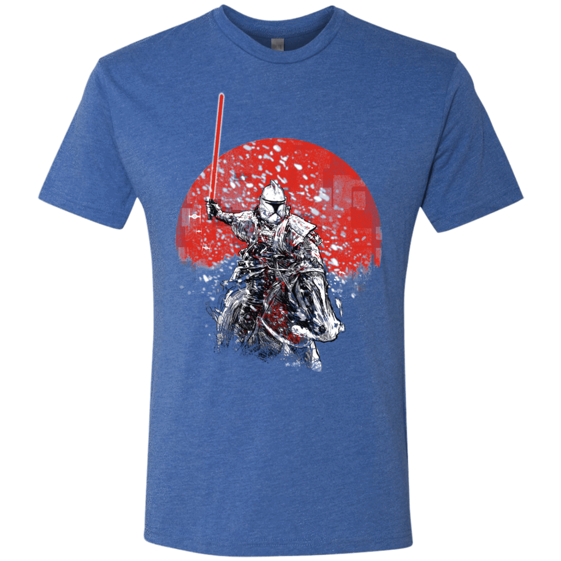 T-Shirts Vintage Royal / S Samurai Trooper Men's Triblend T-Shirt