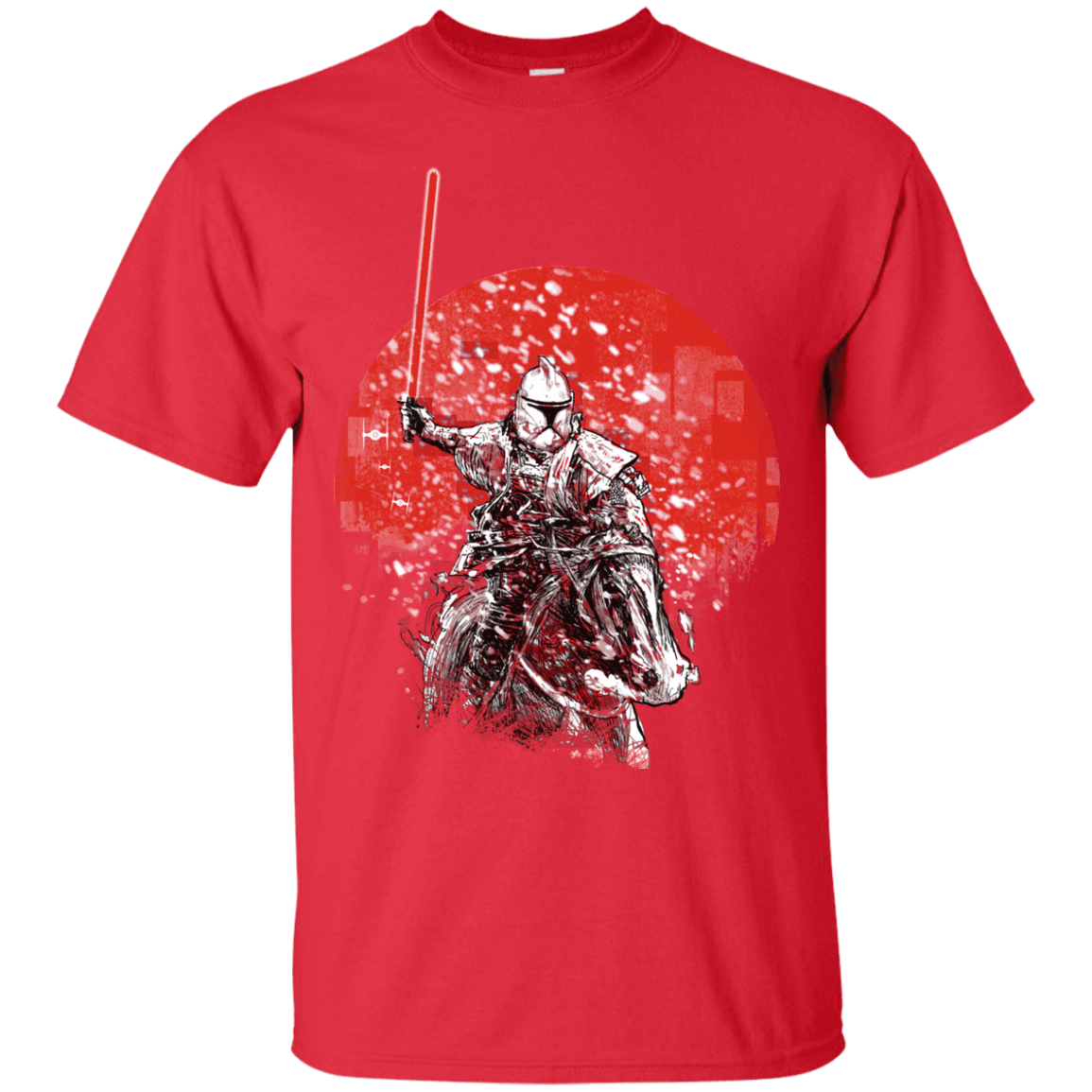 T-Shirts Red / S Samurai Trooper T-Shirt