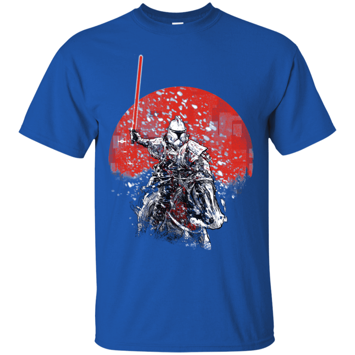 T-Shirts Royal / S Samurai Trooper T-Shirt