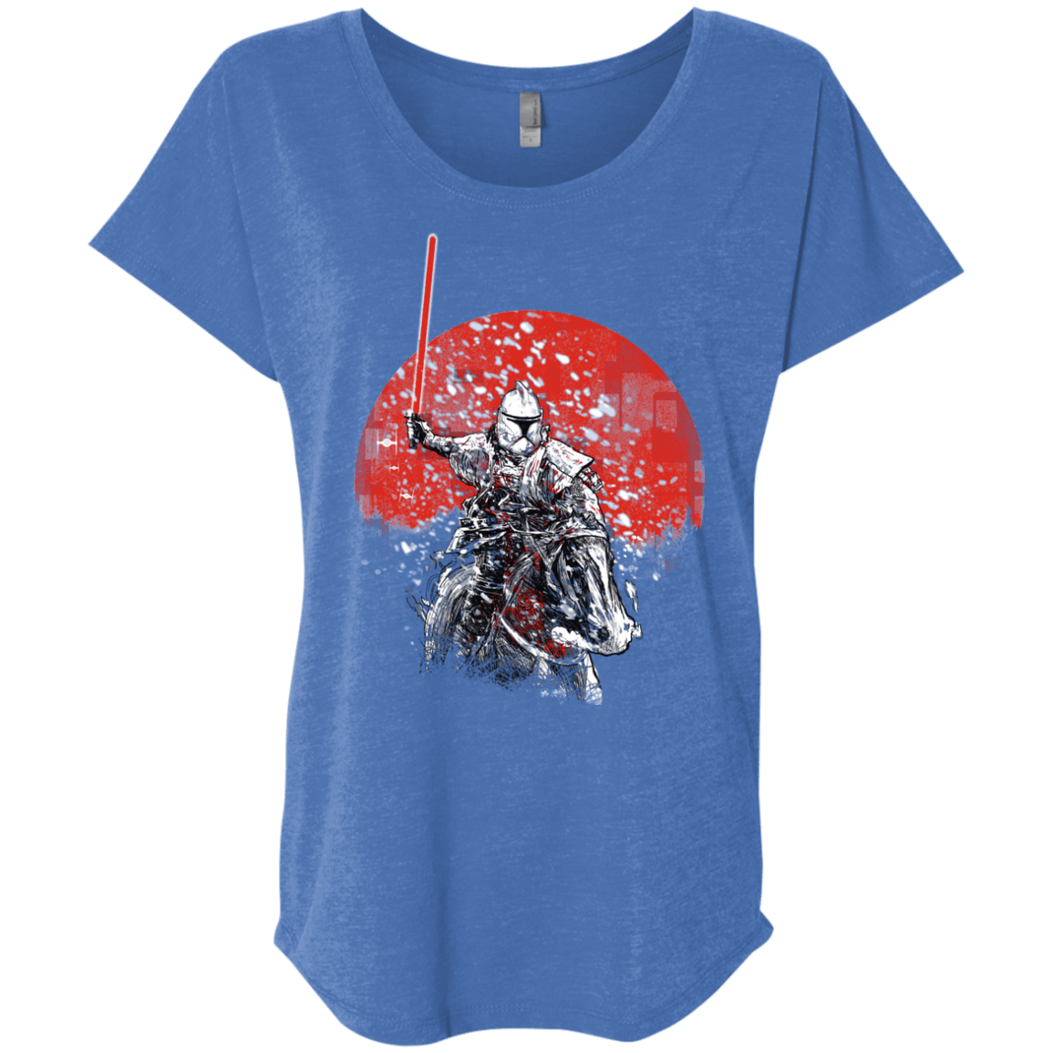 Samurai Trooper Triblend Dolman Sleeve