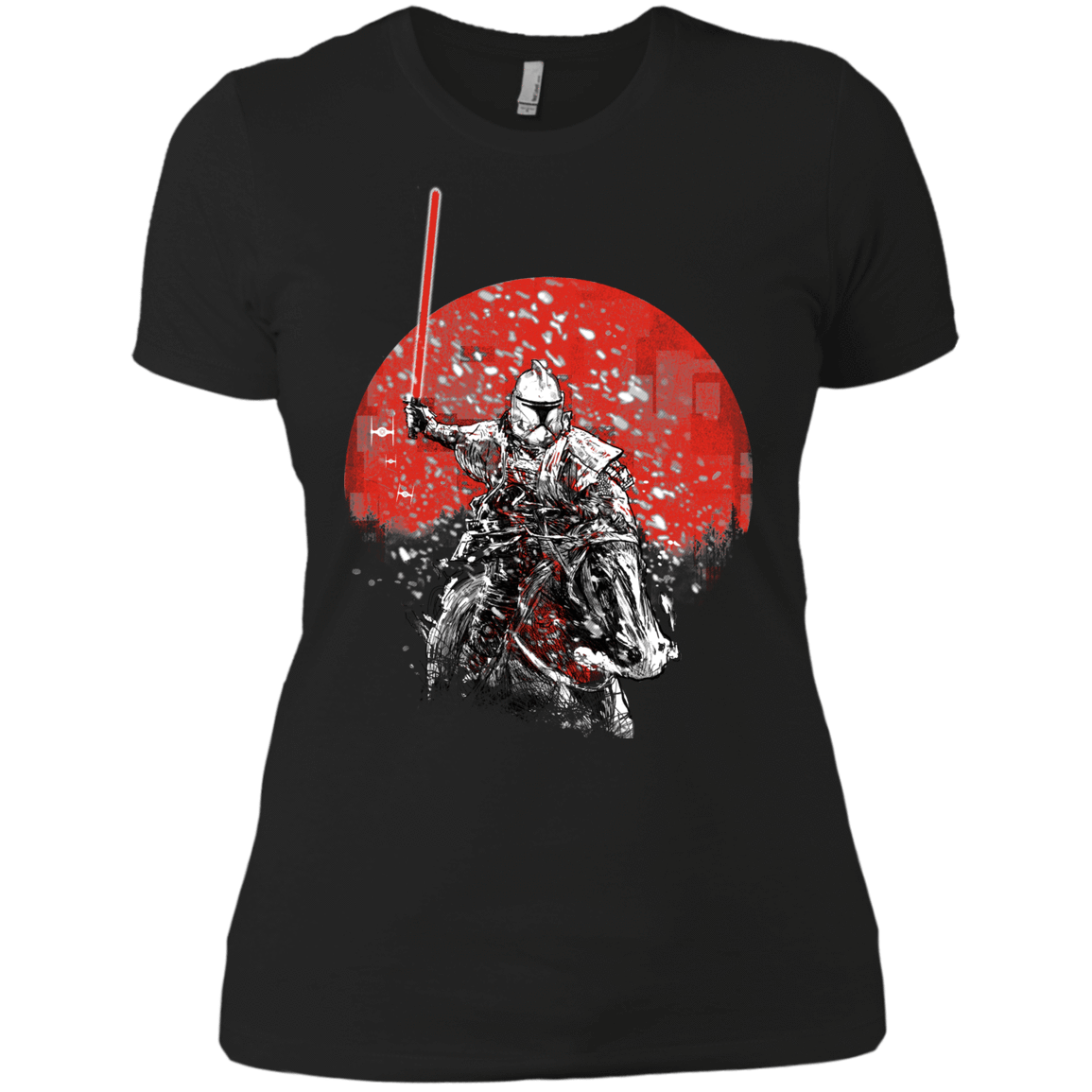 T-Shirts Black / X-Small Samurai Trooper Women's Premium T-Shirt