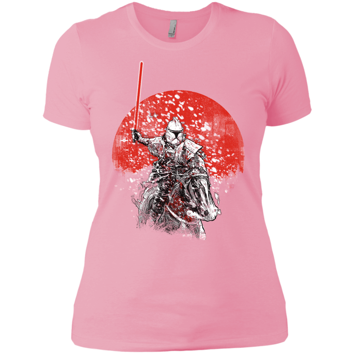 T-Shirts Light Pink / X-Small Samurai Trooper Women's Premium T-Shirt