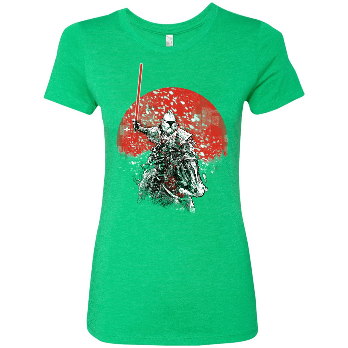 T-Shirts Envy / S Samurai Trooper Women's Triblend T-Shirt
