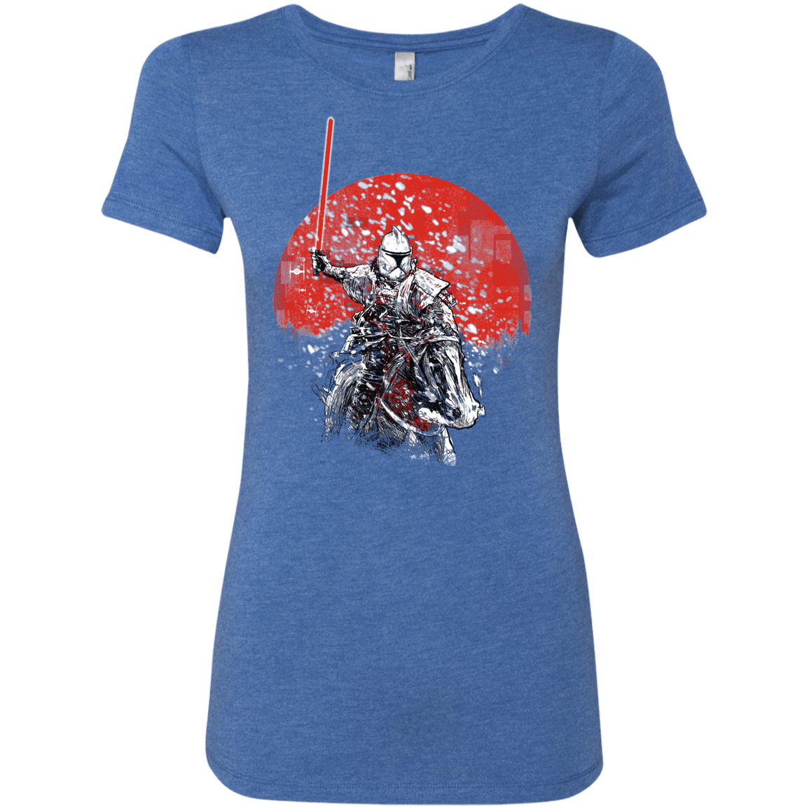 T-Shirts Vintage Royal / S Samurai Trooper Women's Triblend T-Shirt