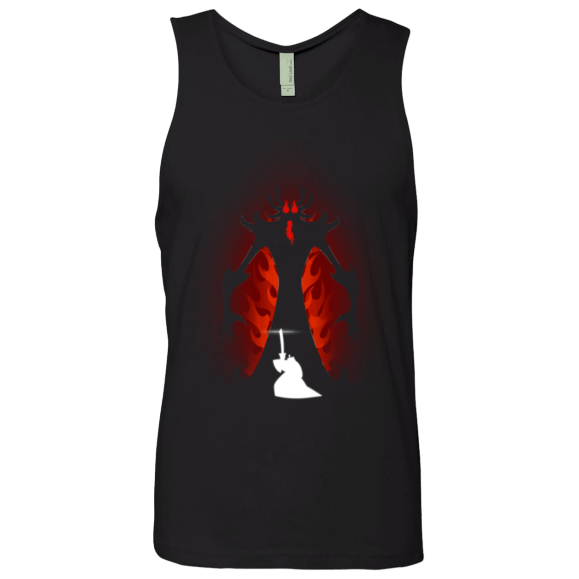 T-Shirts Black / Small Samurai vs Demon Men's Premium Tank Top