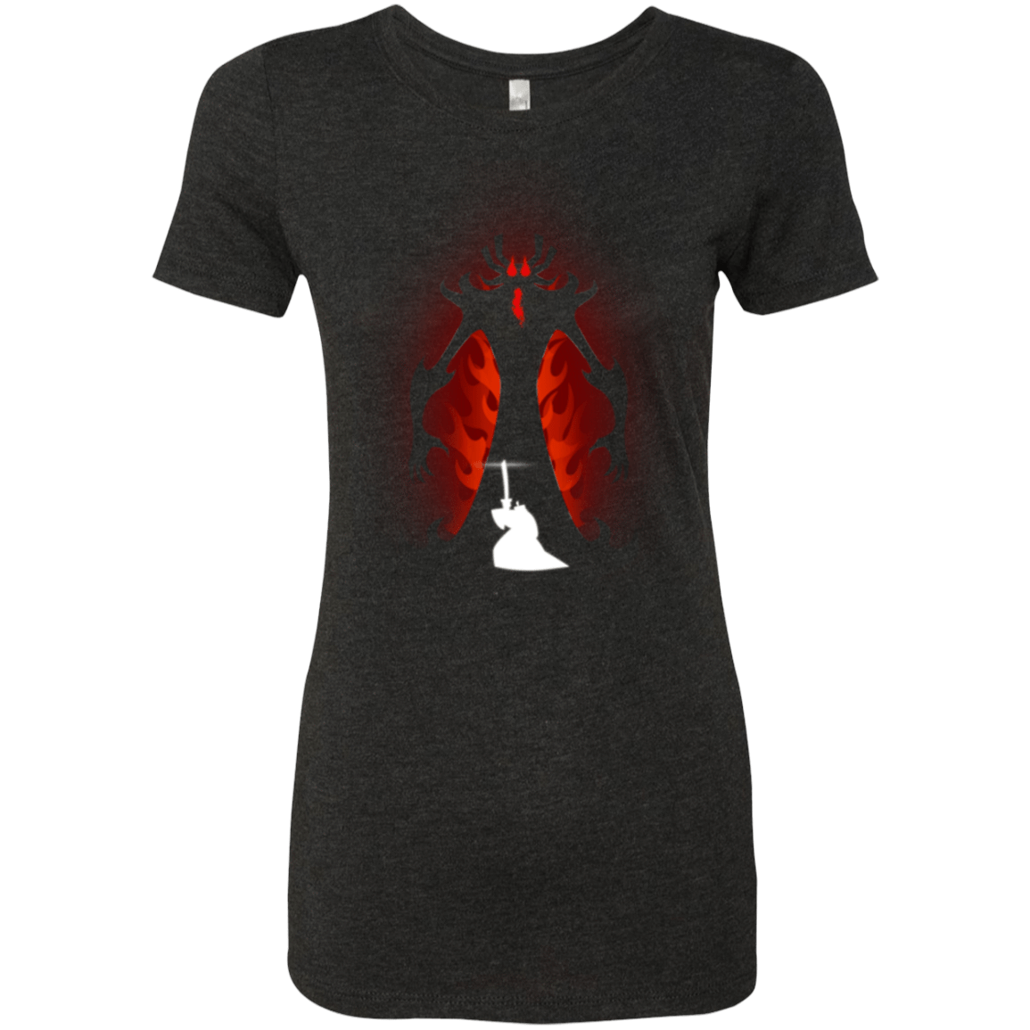 T-Shirts Vintage Black / Small Samurai vs Demon Women's Triblend T-Shirt