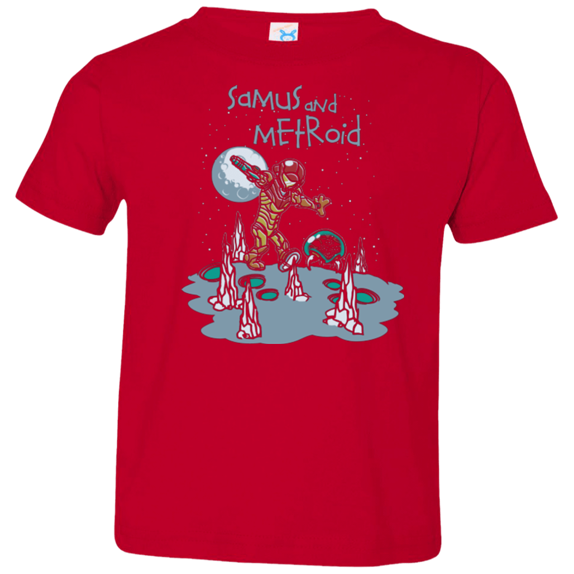 T-Shirts Red / 2T Samus and Metroid Toddler Premium T-Shirt