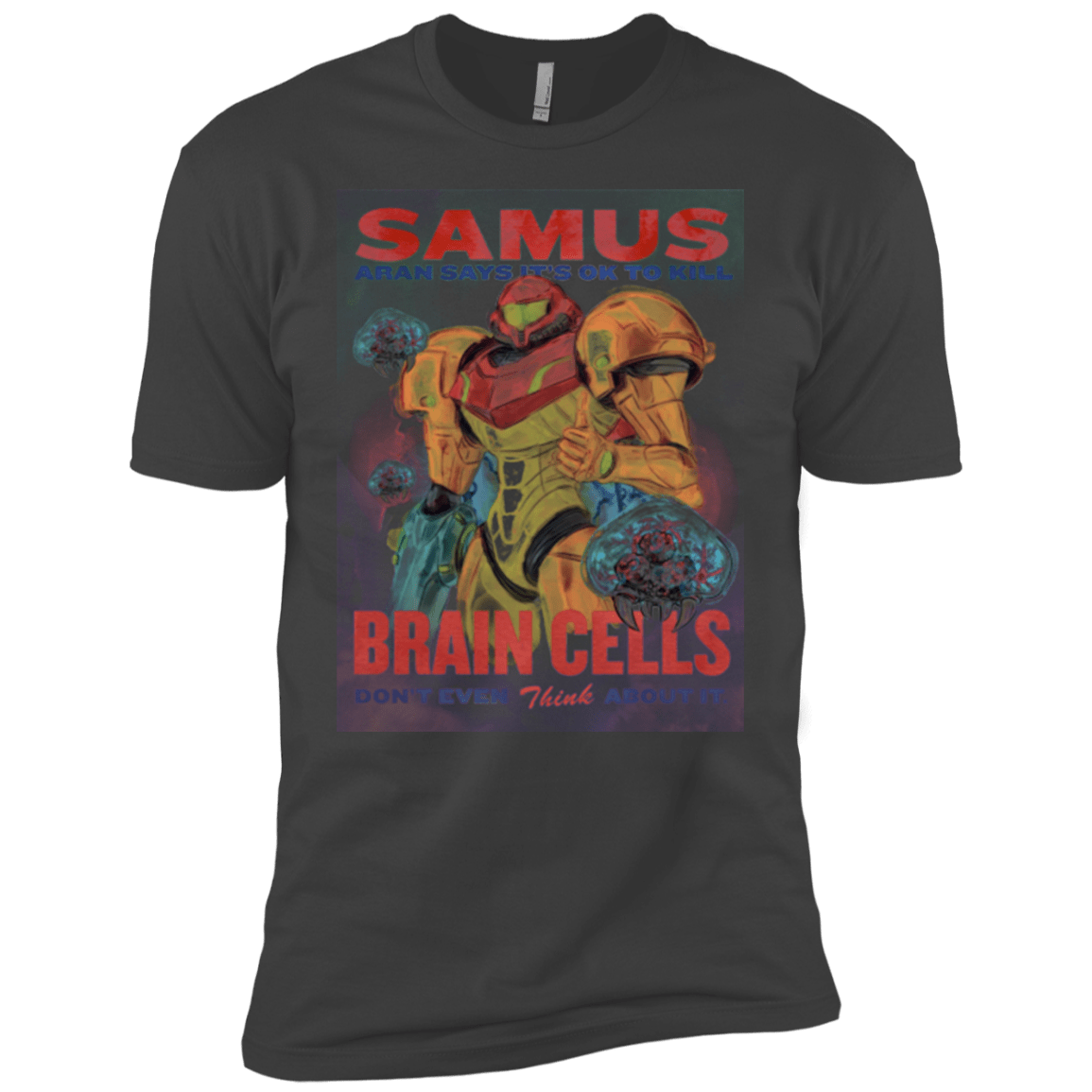 T-Shirts Heavy Metal / YXS Samus Aran Propaganda Boys Premium T-Shirt