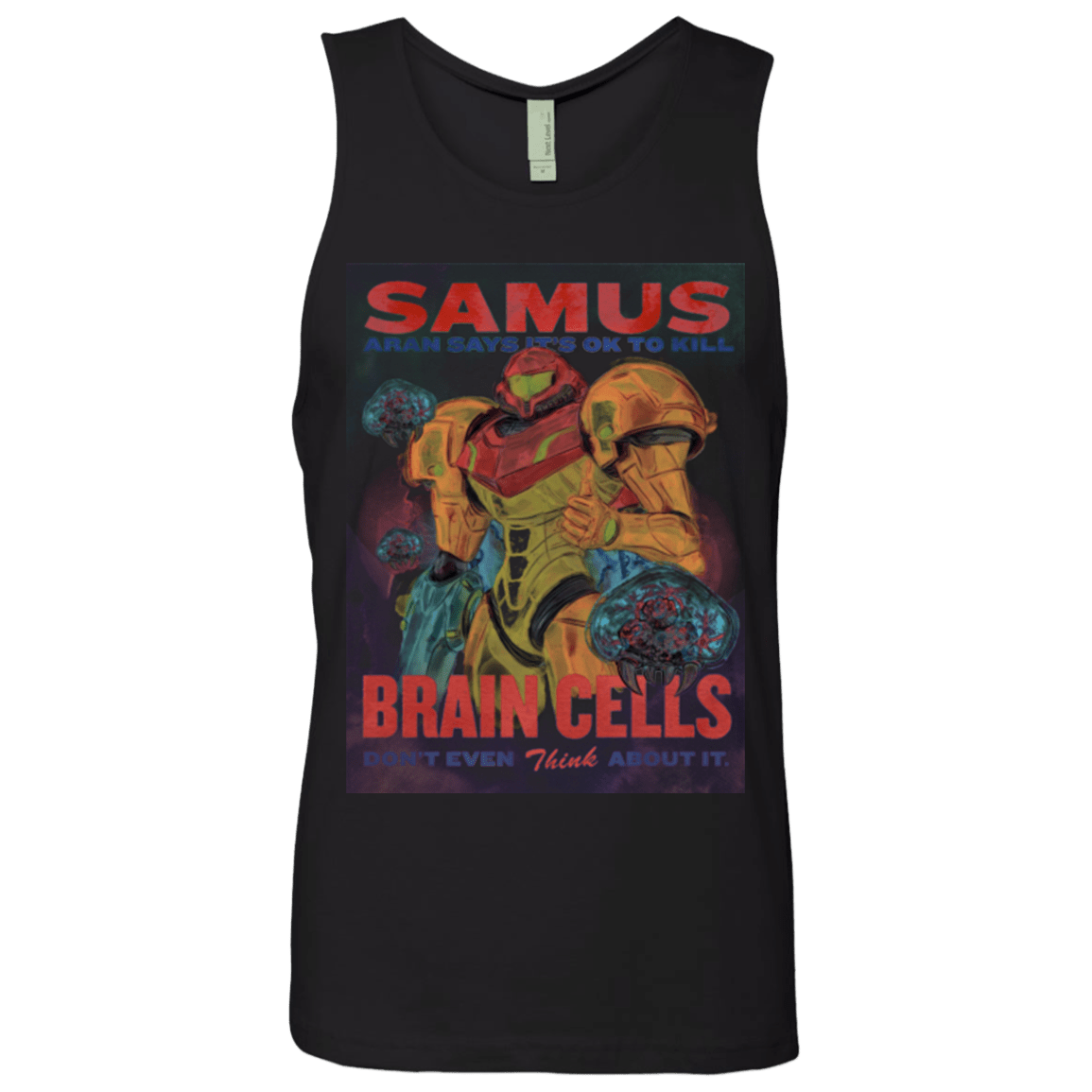 Samus Aran Propaganda Men's Premium Tank Top