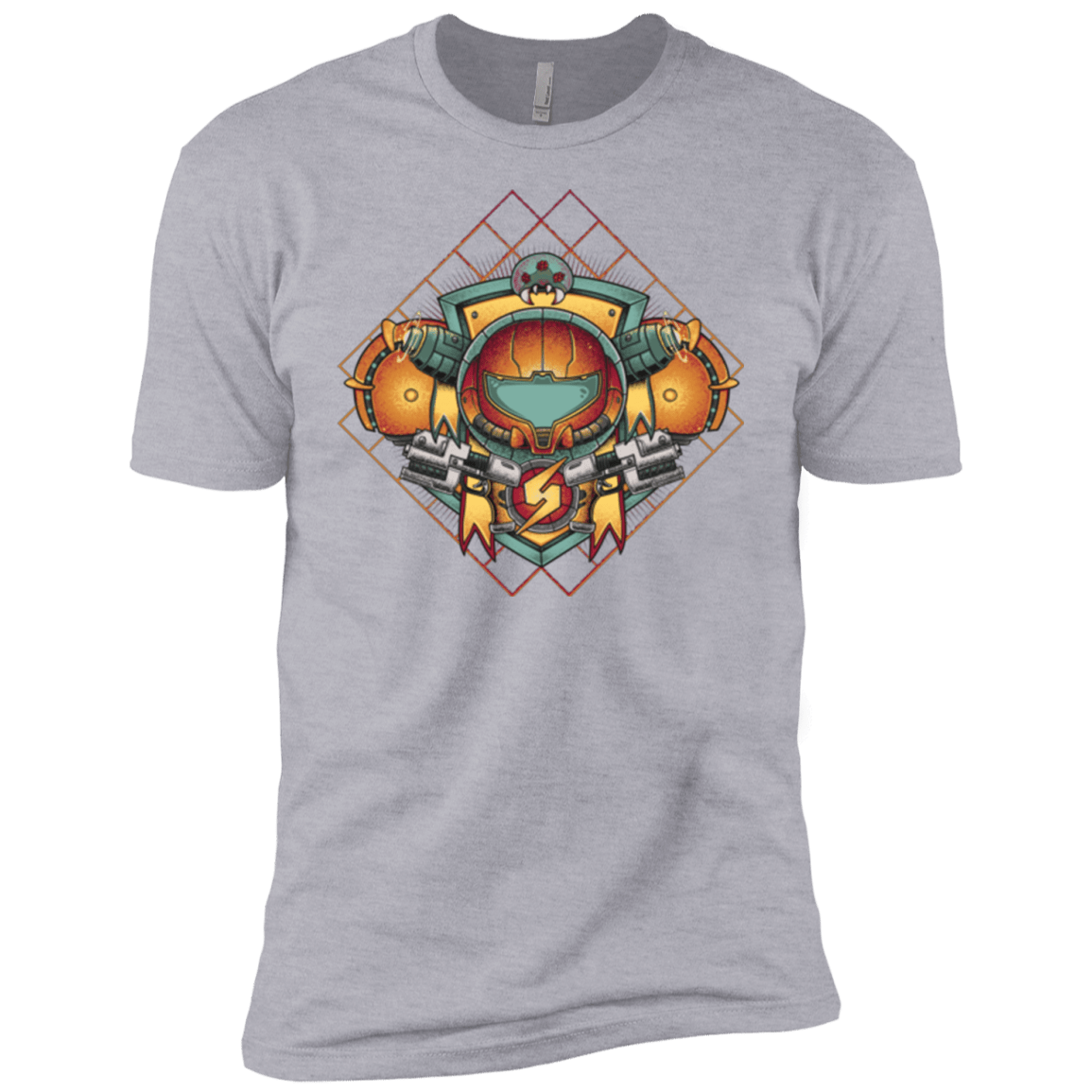 T-Shirts Heather Grey / YXS Samus crest Boys Premium T-Shirt
