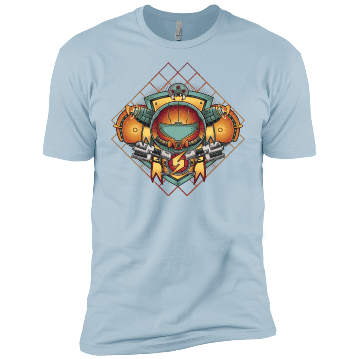 T-Shirts Light Blue / YXS Samus crest Boys Premium T-Shirt