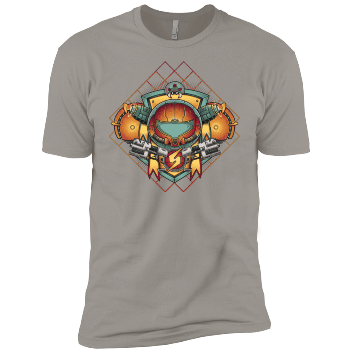T-Shirts Light Grey / YXS Samus crest Boys Premium T-Shirt