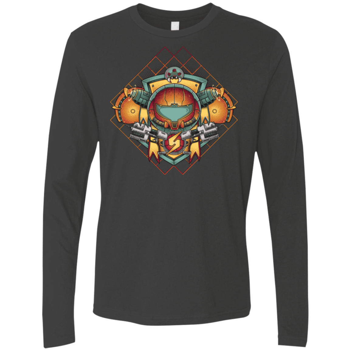 T-Shirts Heavy Metal / Small Samus crest Men's Premium Long Sleeve