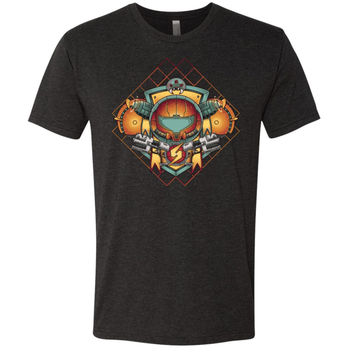 T-Shirts Vintage Black / Small Samus crest Men's Triblend T-Shirt