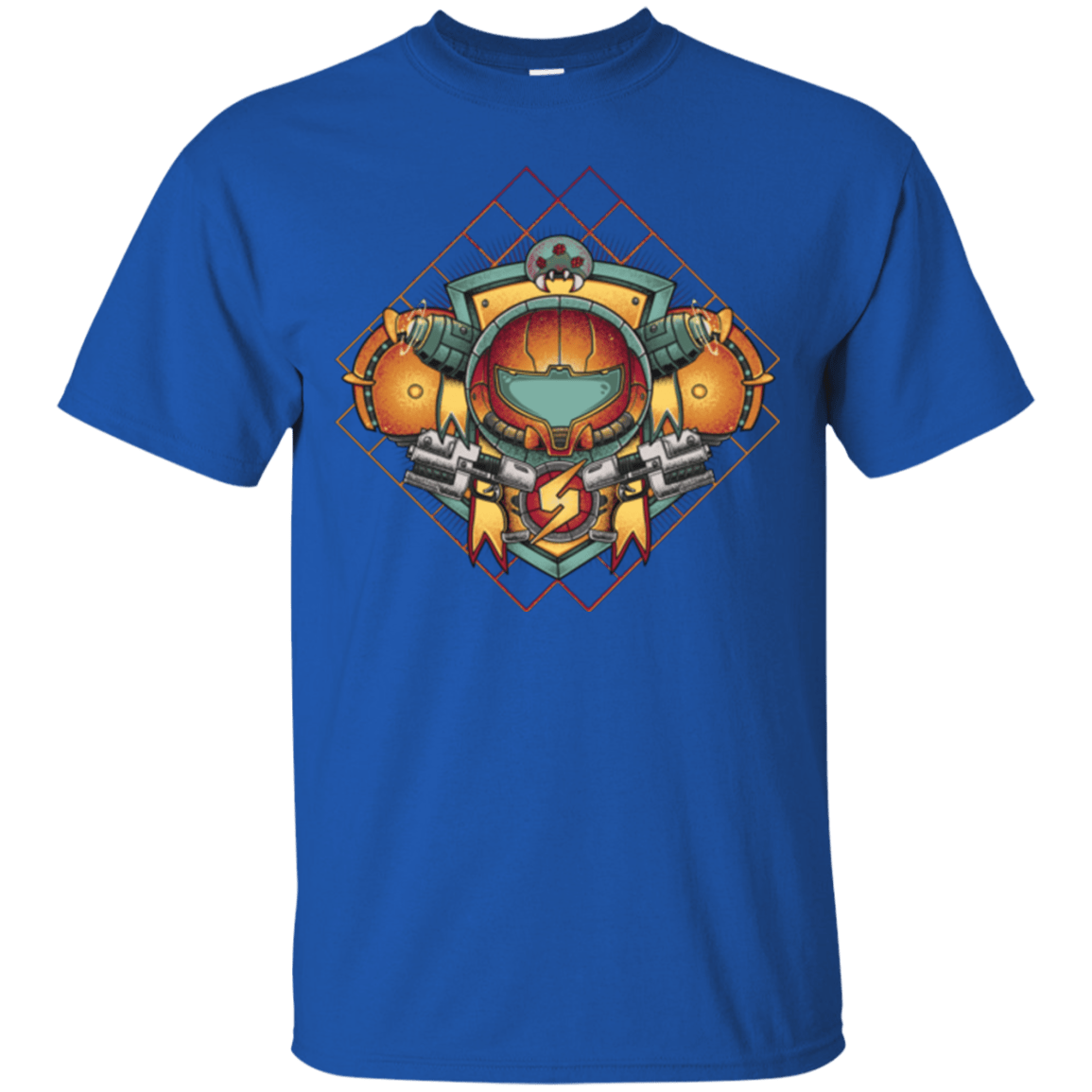 T-Shirts Royal / Small Samus crest T-Shirt
