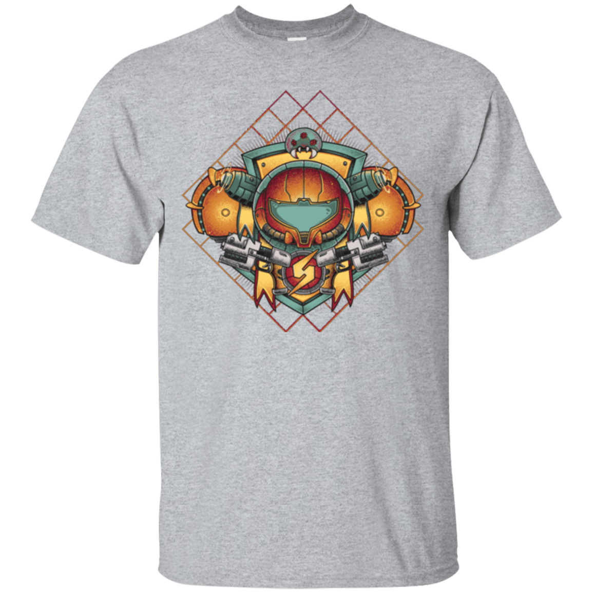 T-Shirts Sport Grey / Small Samus crest T-Shirt