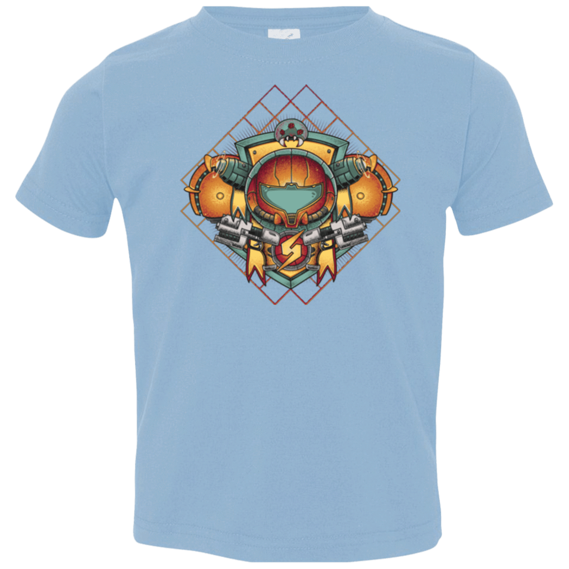 T-Shirts Light Blue / 2T Samus crest Toddler Premium T-Shirt