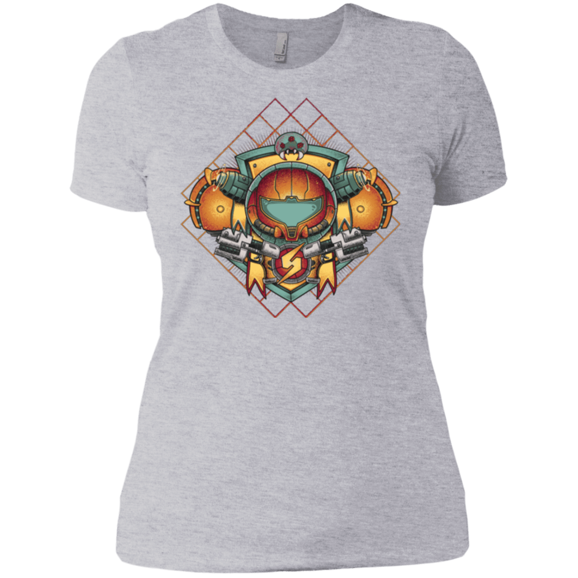 T-Shirts Heather Grey / X-Small Samus crest Women's Premium T-Shirt