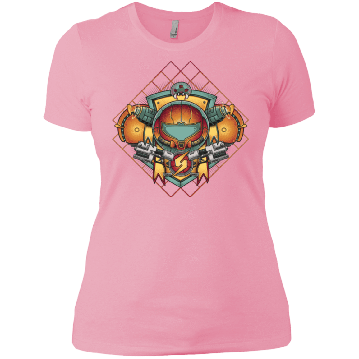 T-Shirts Light Pink / X-Small Samus crest Women's Premium T-Shirt