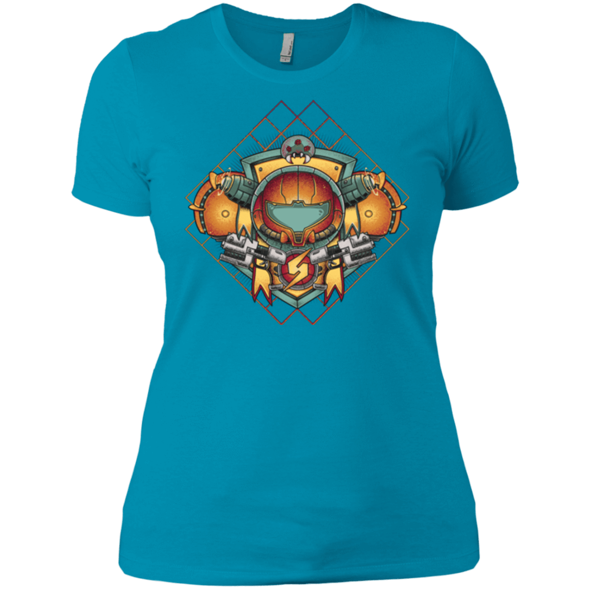 T-Shirts Turquoise / X-Small Samus crest Women's Premium T-Shirt