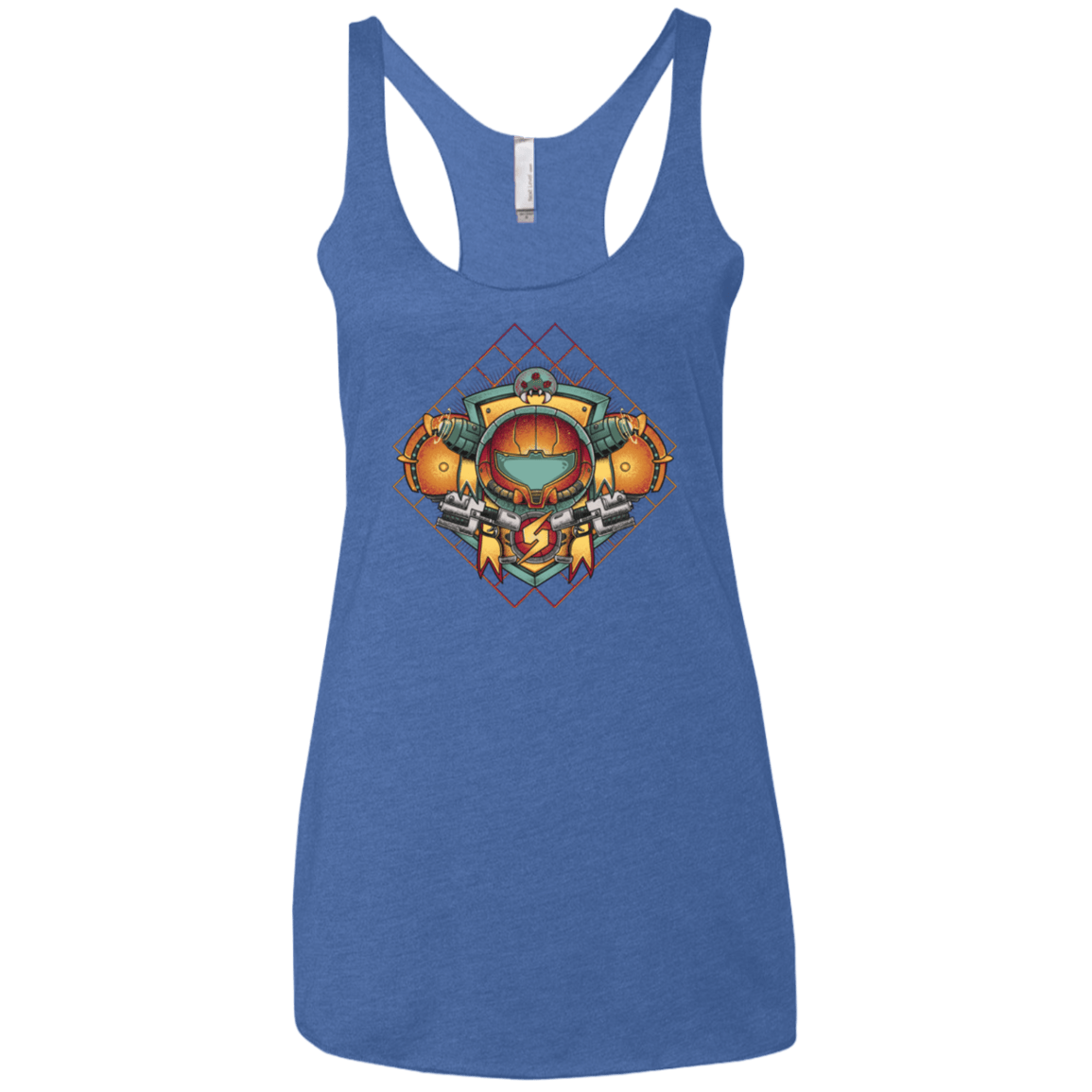 T-Shirts Vintage Royal / X-Small Samus crest Women's Triblend Racerback Tank