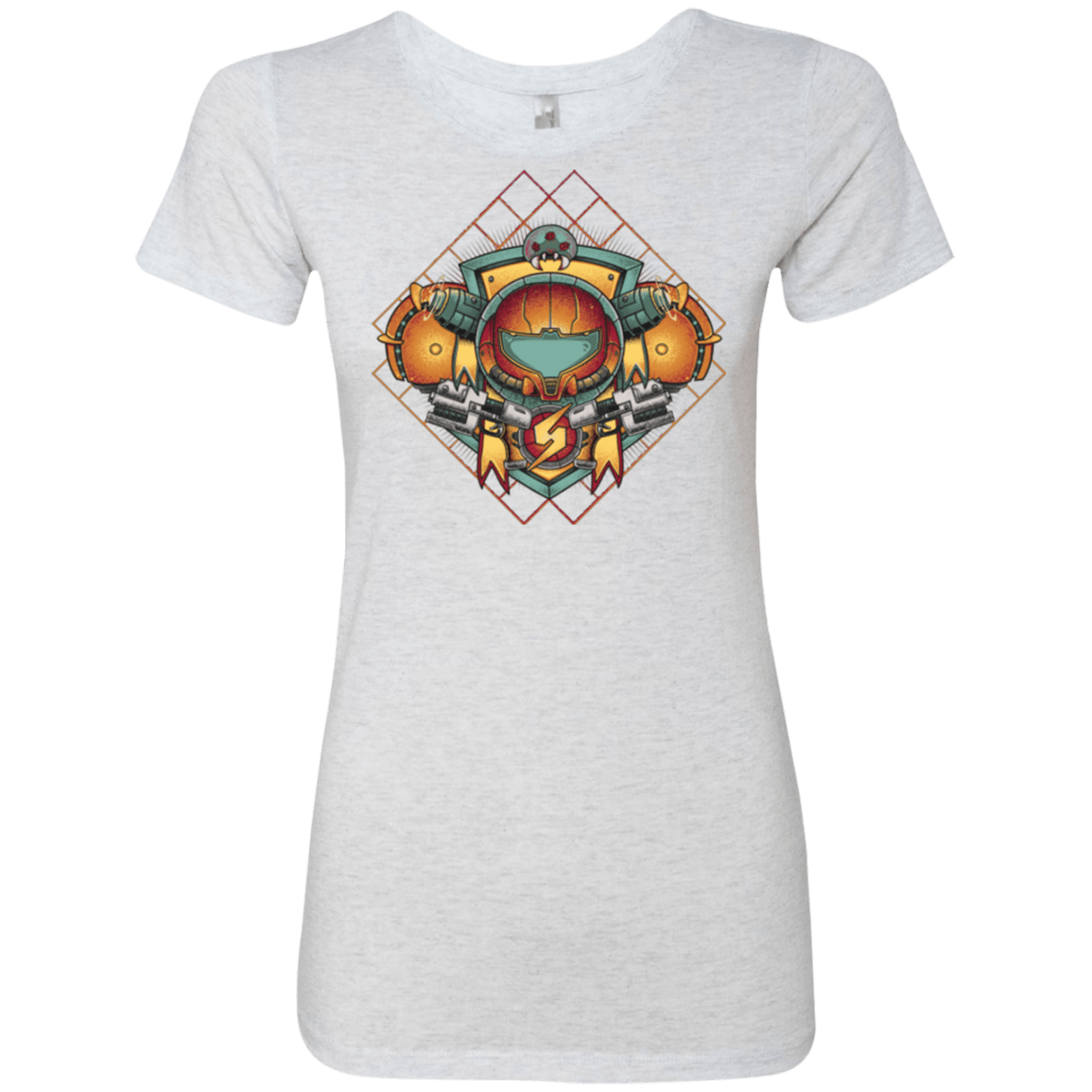 T-Shirts Heather White / Small Samus crest Women's Triblend T-Shirt