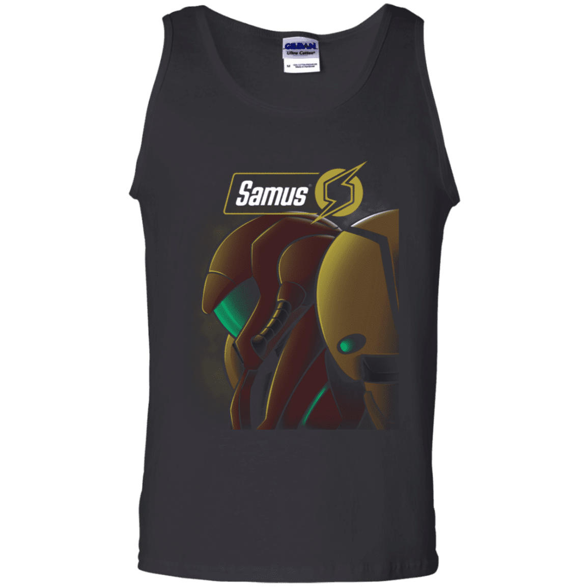 T-Shirts Black / S Samus Men's Tank Top