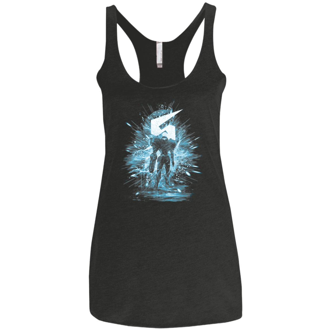 T-Shirts Vintage Black / X-Small Samus storm Women's Triblend Racerback Tank