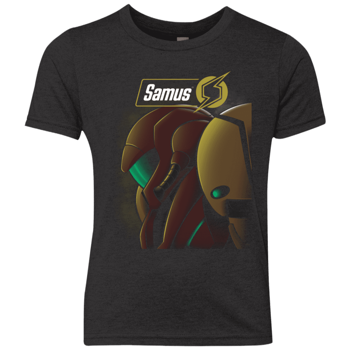 T-Shirts Vintage Black / YXS Samus Youth Triblend T-Shirt