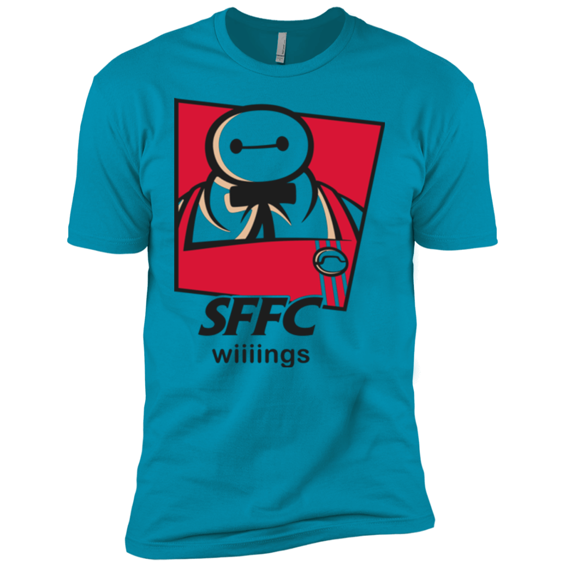 T-Shirts Turquoise / YXS San Fransokyo Fried Chicken Boys Premium T-Shirt