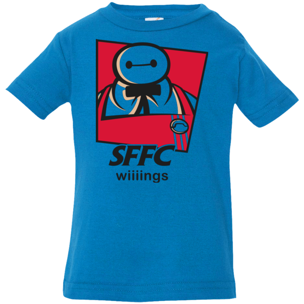 T-Shirts Cobalt / 6 Months San Fransokyo Fried Chicken Infant Premium T-Shirt