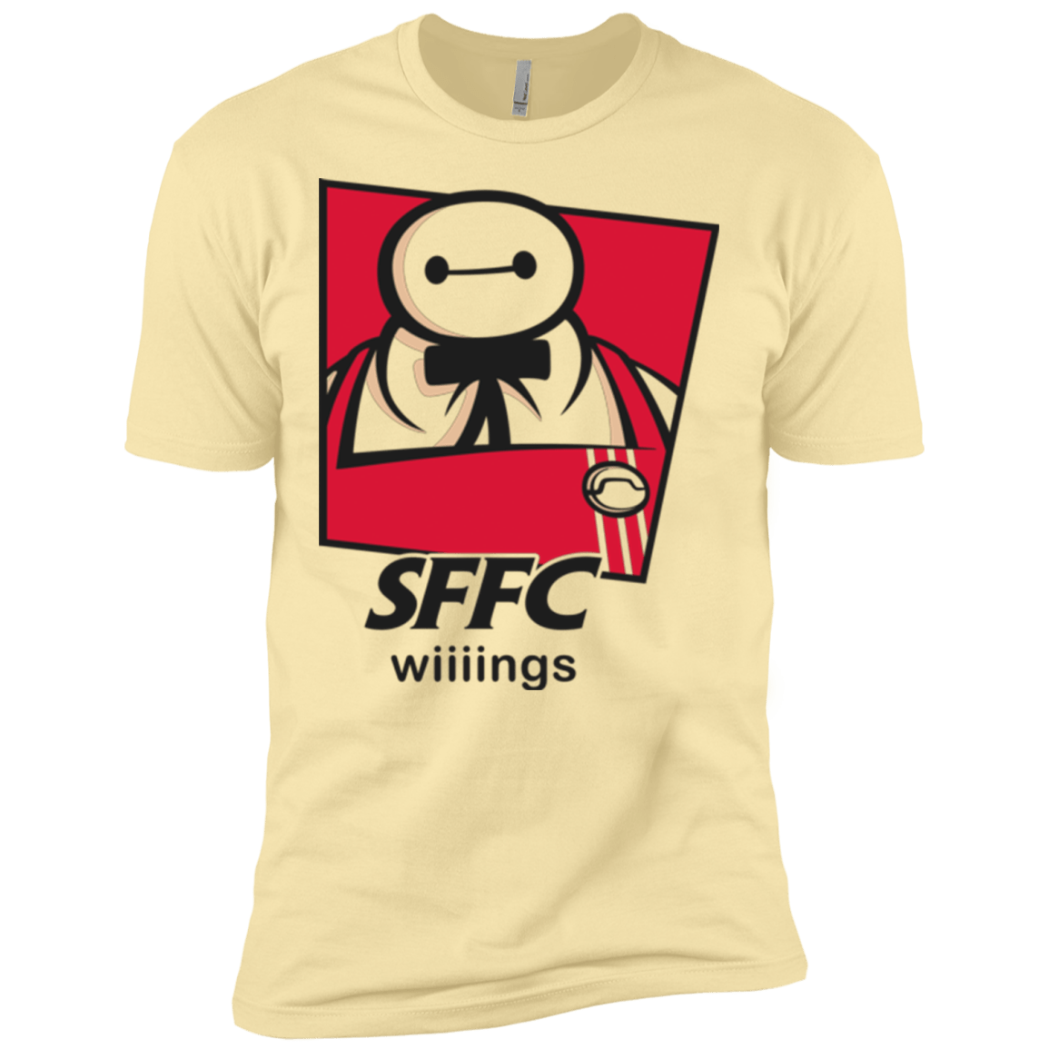 T-Shirts Banana Cream / X-Small San Fransokyo Fried Chicken Men's Premium T-Shirt