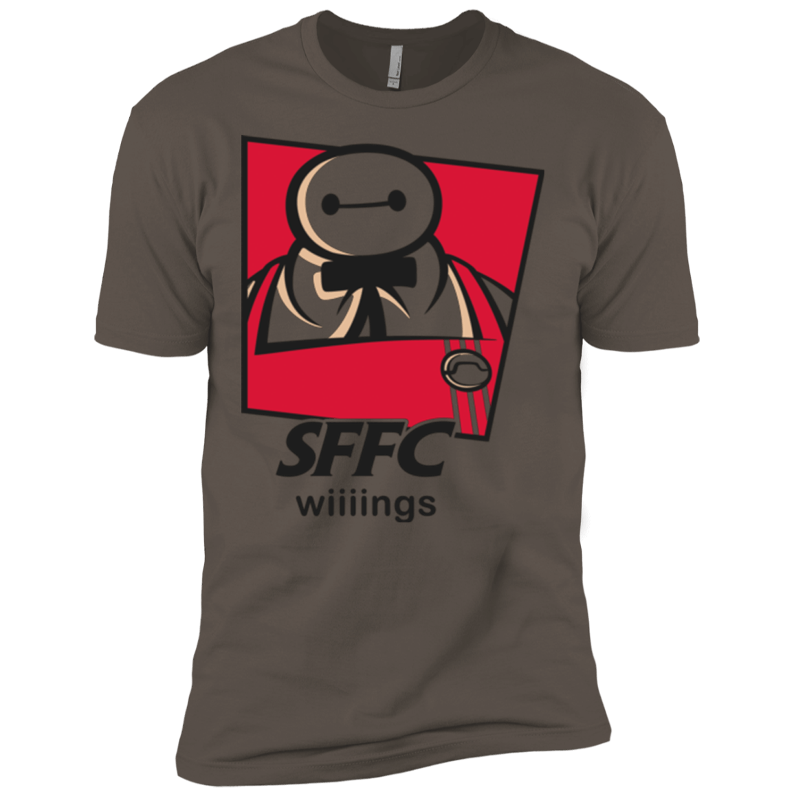 T-Shirts Warm Grey / X-Small San Fransokyo Fried Chicken Men's Premium T-Shirt