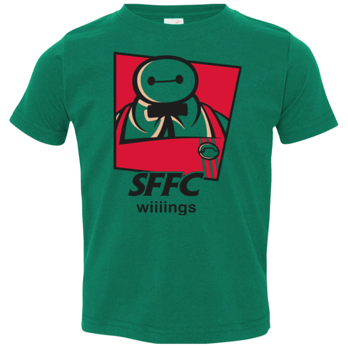 T-Shirts Kelly / 2T San Fransokyo Fried Chicken Toddler Premium T-Shirt