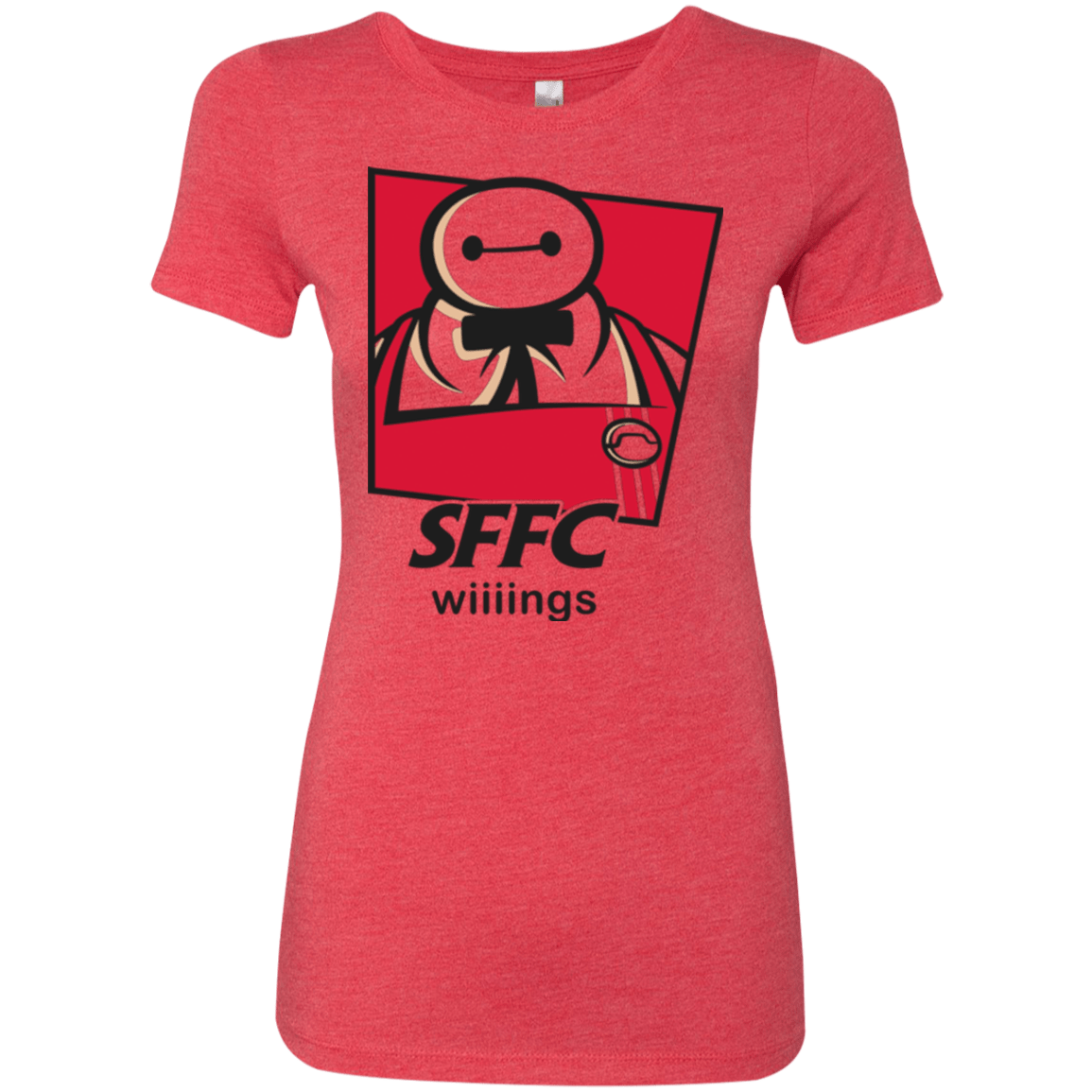 T-Shirts Vintage Red / Small San Fransokyo Fried Chicken Women's Triblend T-Shirt