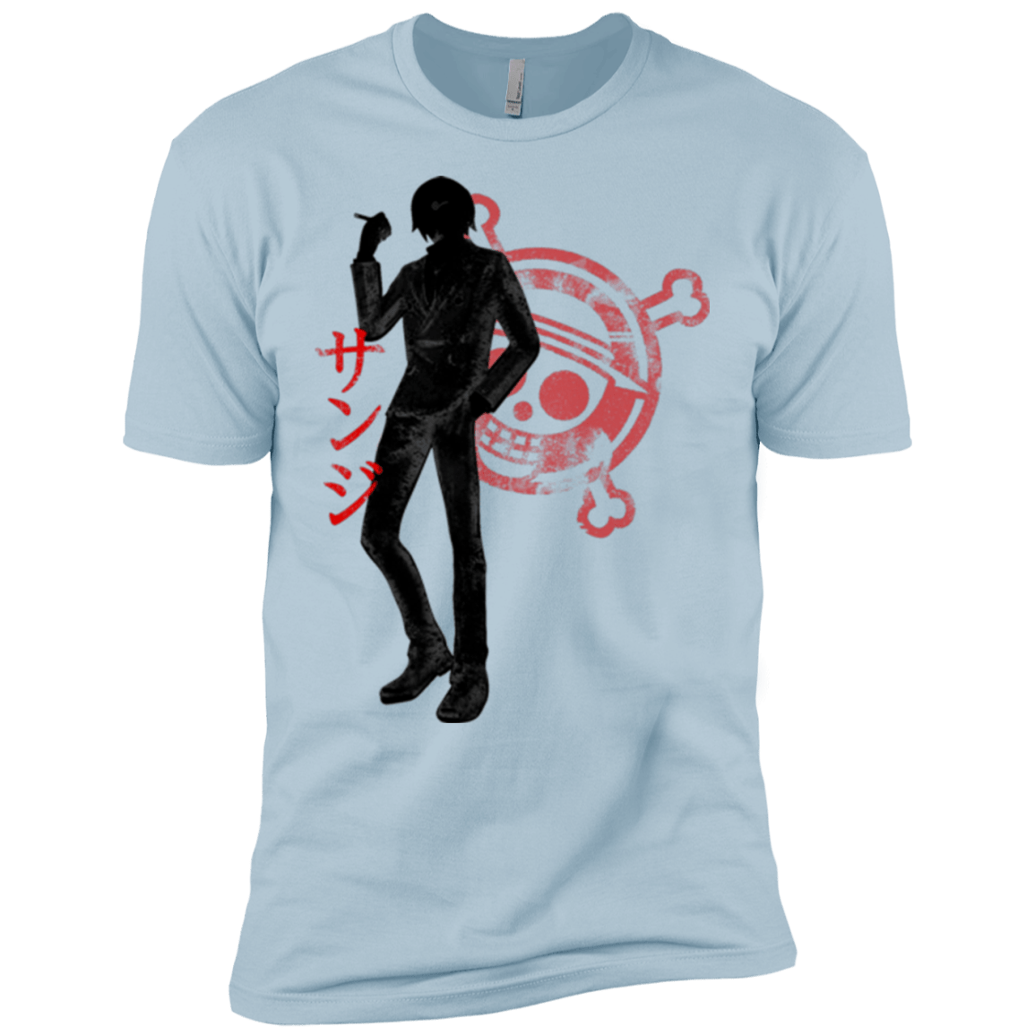 T-Shirts Light Blue / X-Small Sanji Men's Premium T-Shirt